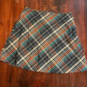Adorable plaid kilt short skirt size 4 trendy twee EUC